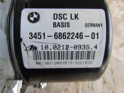 BMW Anti Lock Brake ABS Pump Control Module DSC 34516862250 F30 320i 328i 335i F32 4 Series5